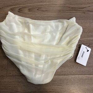 Cropped Mesh Corset W Boning